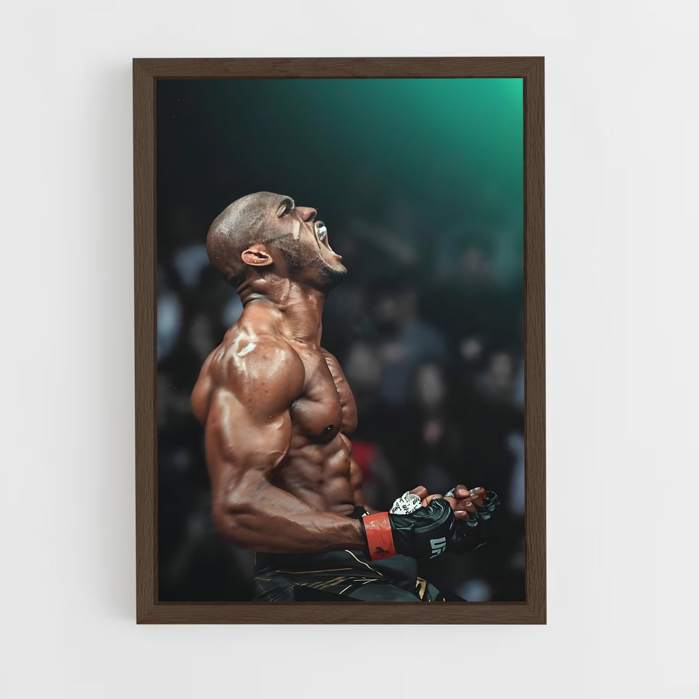 Poster Kamaru usman – affiche MMA (vue 5)